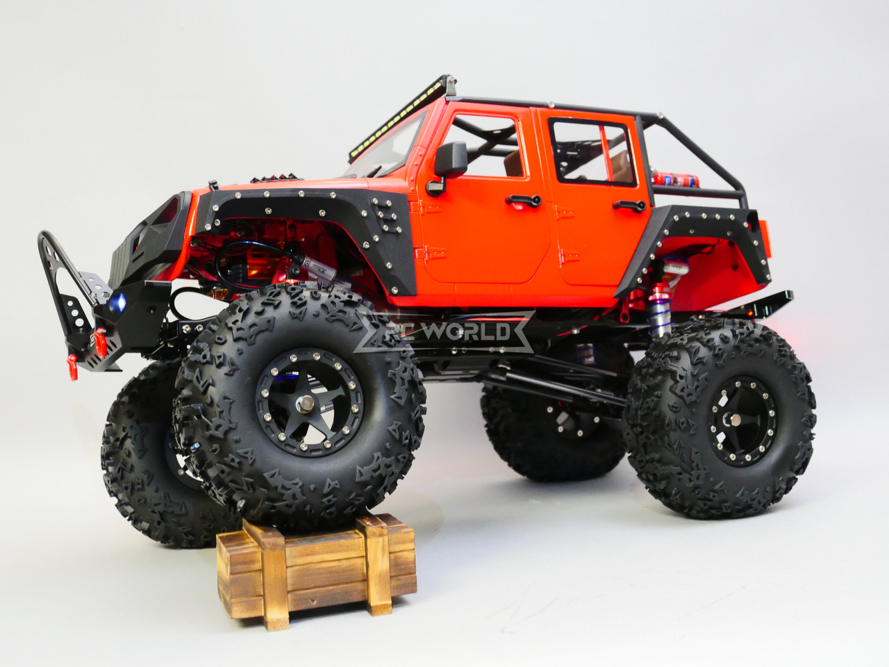 Custom Built 1/10 RC JEEP WRANGLER RUBICON 2-Speed 11.1V