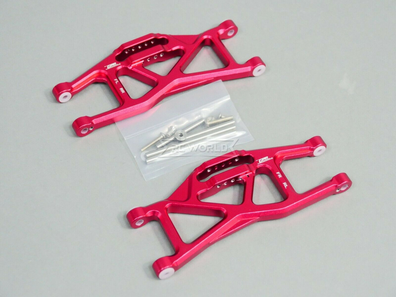 GPM For Traxxas Maxx 4S Wide Suspension & Drive Shaft Kit #TXMS100 RED