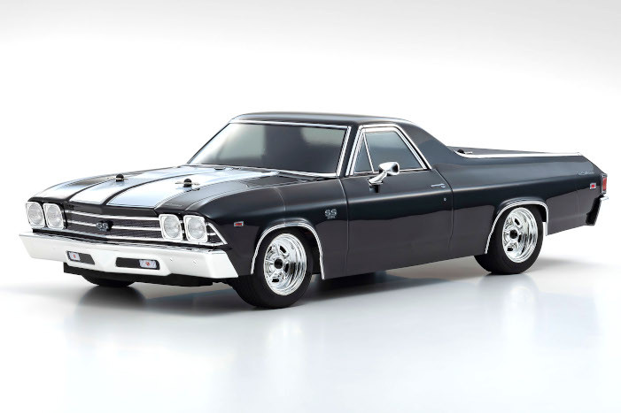 c*w様 KYOSHO 京商　1969 エルカミーノ ラジコンボディー Kyosho Fazer RC Car 1969 Chevy El Camino 4wd W/ 11.1v Lipo +