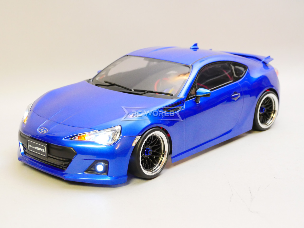 Custom RC 1/10 Drift NISSAN SKYLINE R34 AWD DRIFT Car RTR W/ LED