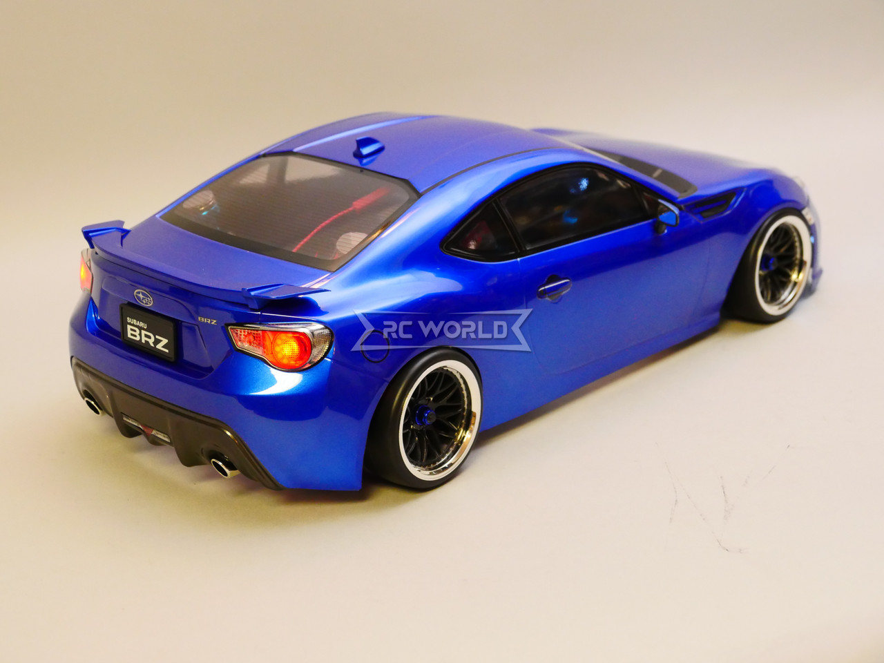 Custom RC 1/10 Drift TOYOTA 86 FRS AWD Drift Car RTR W/ LED Red