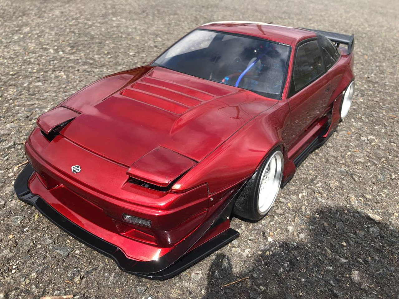 Reve D 1/10 RC Car Body NISSAN 180sx Wisteria Wide Body DB-180SXW