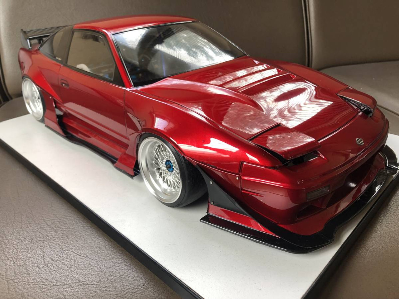 ラジコンボディ 1/10 ReveD NISSAN 180SX WISTERIA ボディセット 塗装