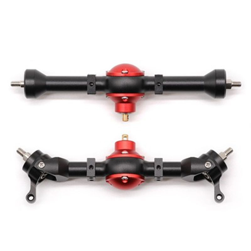 ホビーラジコン orlandoo hunter MA2-600 Orlandoo RC 1/32 Micro METAL AXLES Front + Rear 60mm BLACK (4PCS