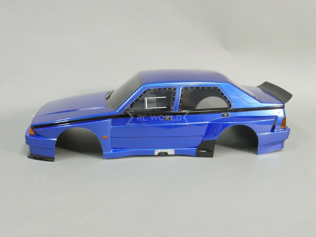 1/10 RC Car BODY Shell ALFA ROMEO 75 TURBO EVO 190mm BLUE *FINISHED* #
