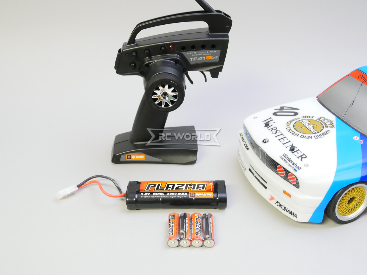 HPI RS4 Sport 3 BMW E30 M3 Warsteiner 4wd -RTR- HPI120103