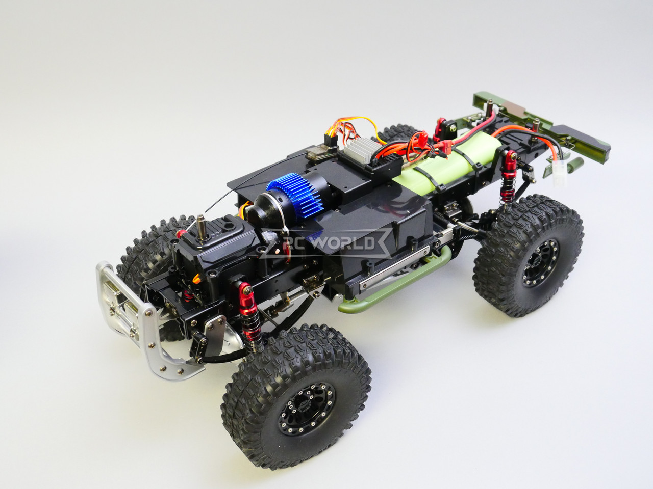 2-Speed Transmission Chassis TRX4 Frame with Motor for 1/10 RC