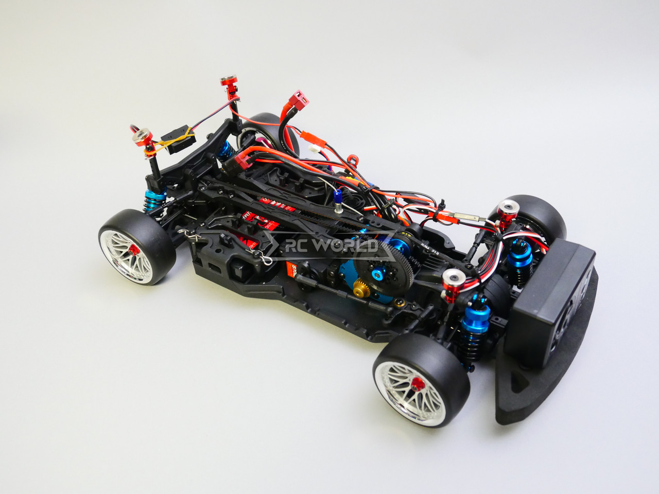 RC 1/10 Mitsubishi EVO Voltex Evolution RTR W/ LED /Sound -WHITE-