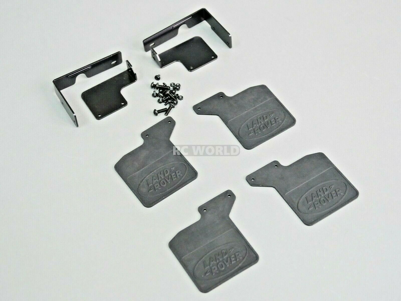 Traxxas TRX-4 Land Rover Defender MUD FLAPS Front + Rear w