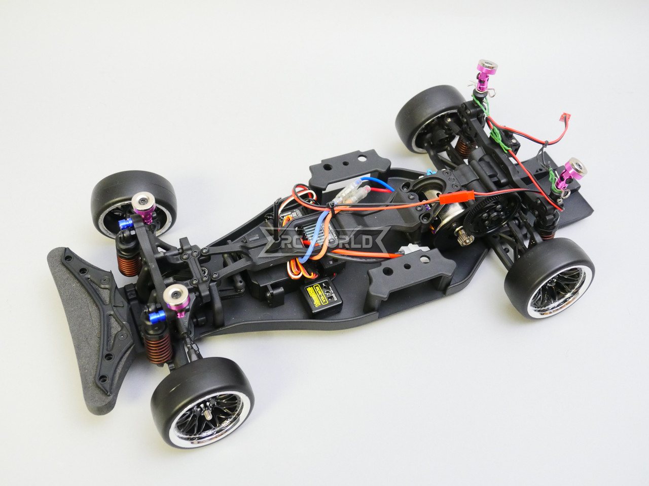 Custom 1/10 Yokomo RC Nissan Skyline HT 2000 Turbo RWD Drift W