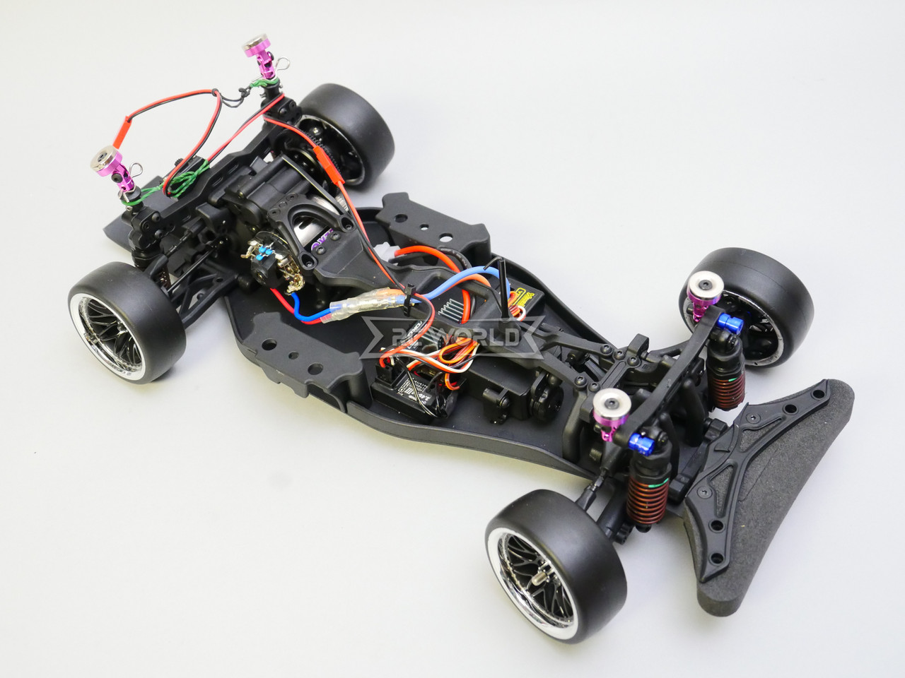 Custom 1/10 Yokomo RC Nissan Skyline HT 2000 Turbo RWD Drift W