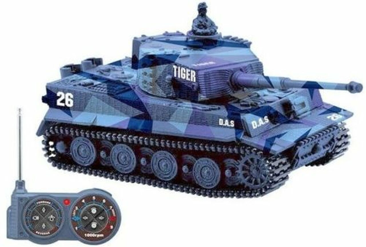 RC Micro TANK Mini RC KING TIGER TANK W/ Engine Sounds D-CAMO