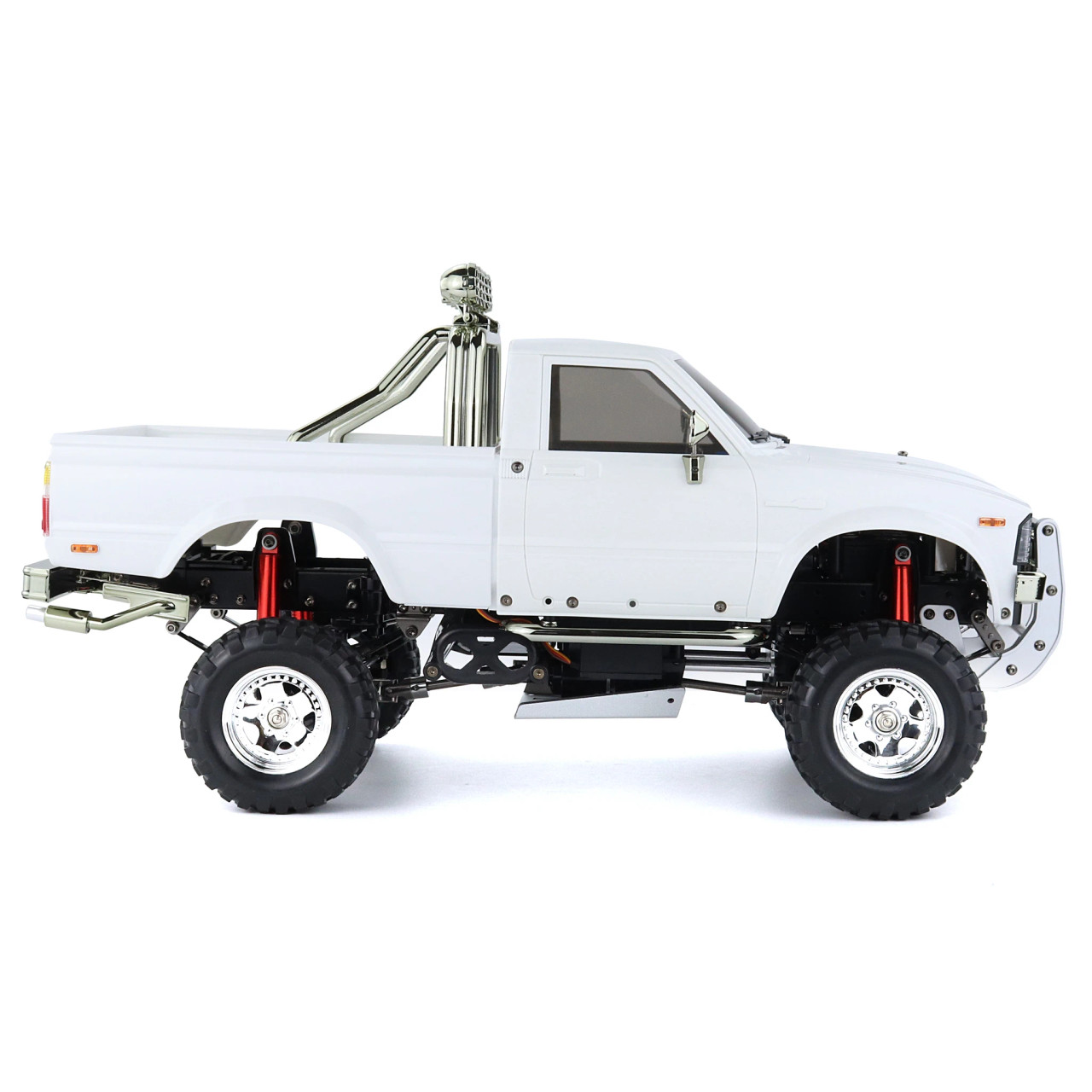 RC 1/10 Toyota Pickup Truck BRUISER Hard Body Shell W/ Nerf Bars BLACK