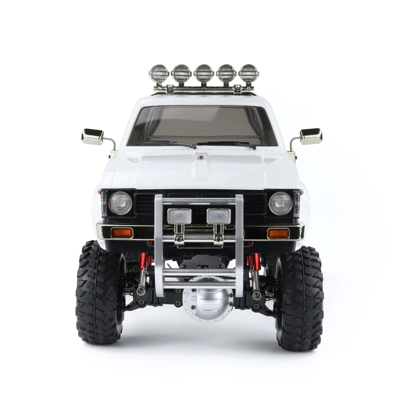 RC 1/10 Toyota Pickup Truck BRUISER Hard Body Shell W/ Nerf Bars BLACK