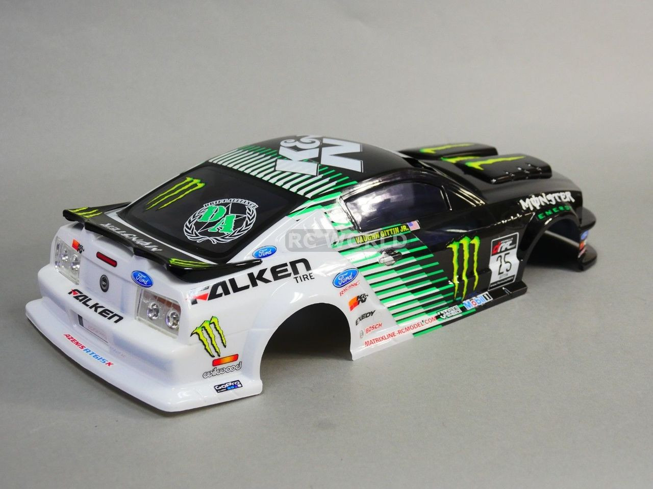 1/10 RC Body Shell FORD MUSTANG GT350 HOONIGAN 200mm - CLEAR -