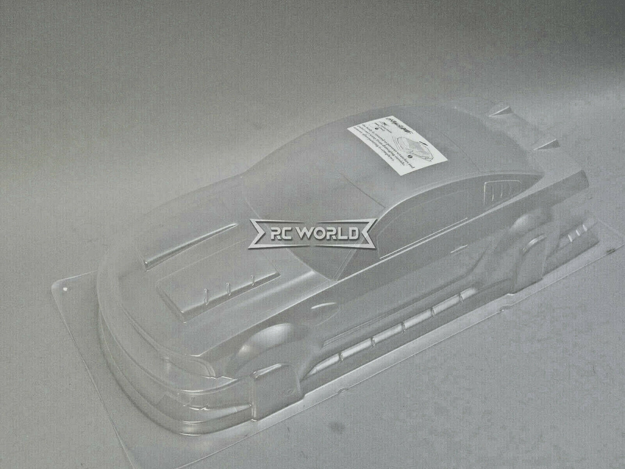 1/10 RC Body Shell FORD MUSTANG GT350 HOONIGAN 200mm - CLEAR -