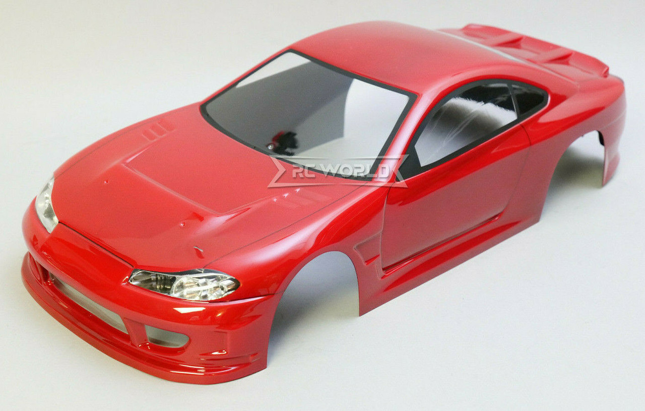 1/10 RC Body Shell Nissan Skyline S15 Dove Tail 200mm - CLEAR -