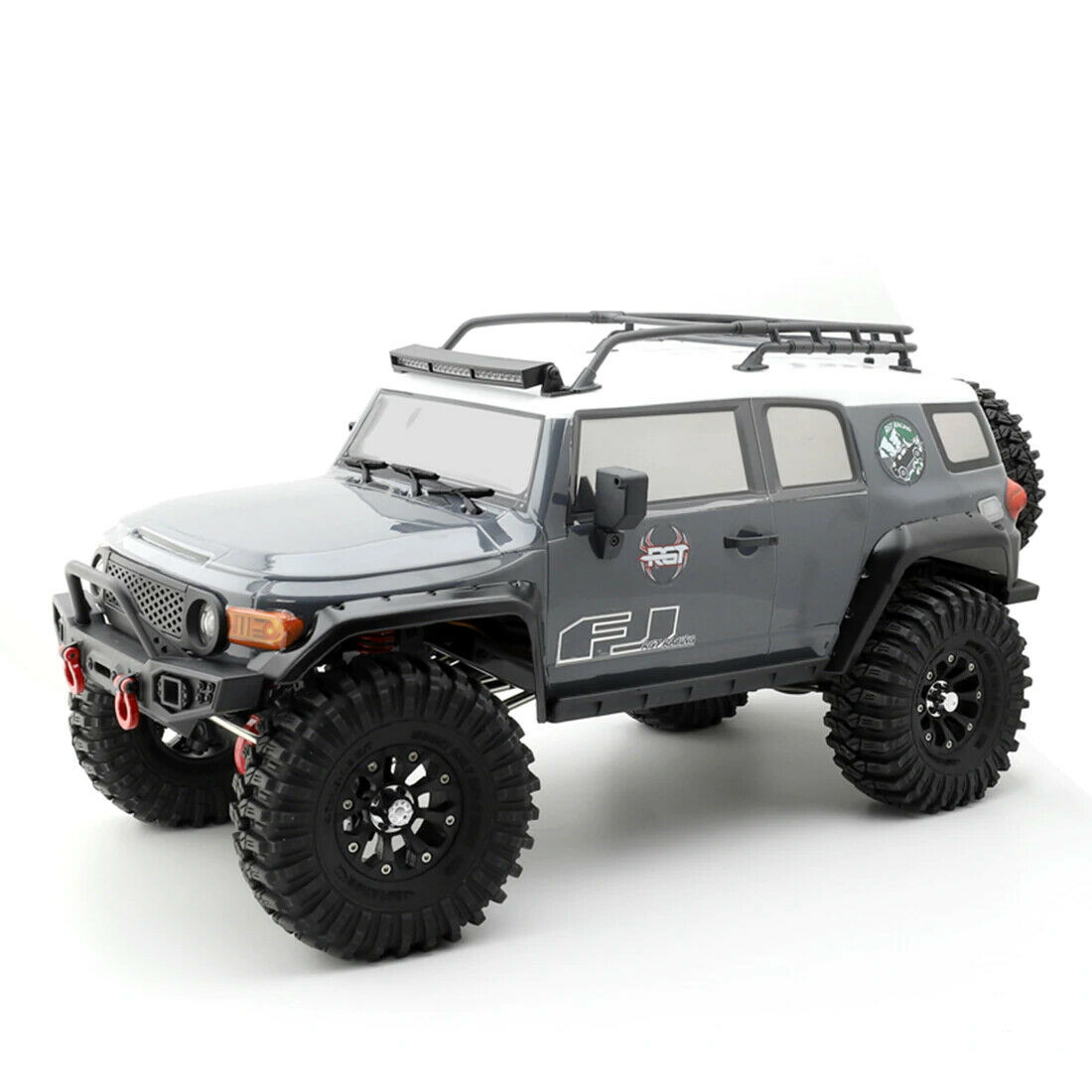 1/10 RC Truck Body TOYOTA FJ 313mm w/ LED Lights -BLUE-