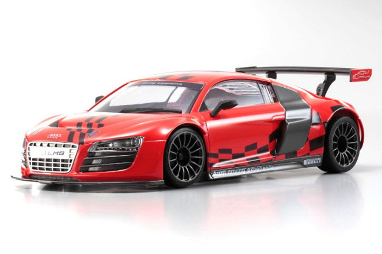 RC car AUDI R8 gets unboxed, tuned and tested! Kyosho Mini-Z! 