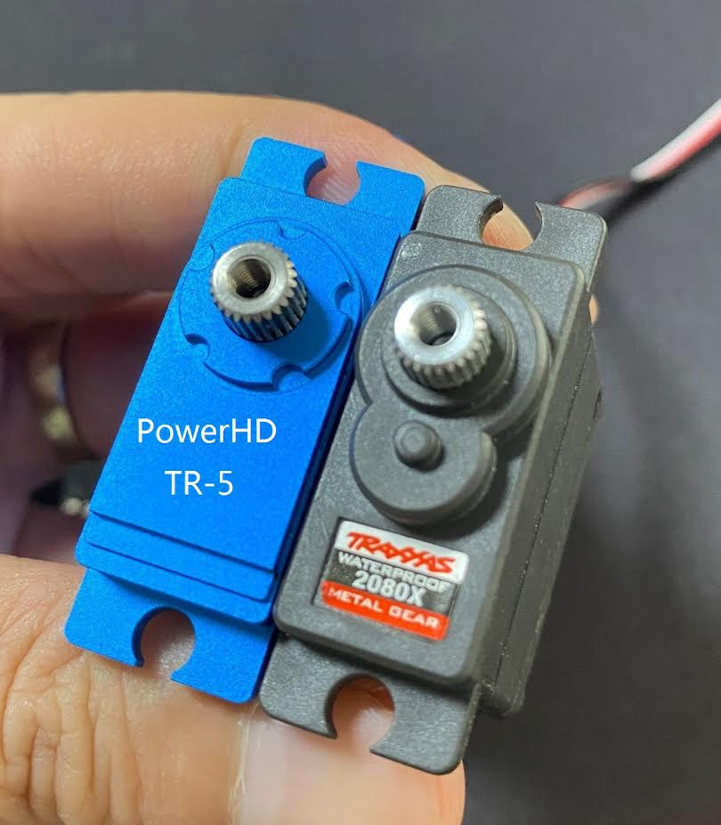 Power HD SERVO 1/16 METAL Gear Waterproof Traxxas 2080X Upgrade TR-5