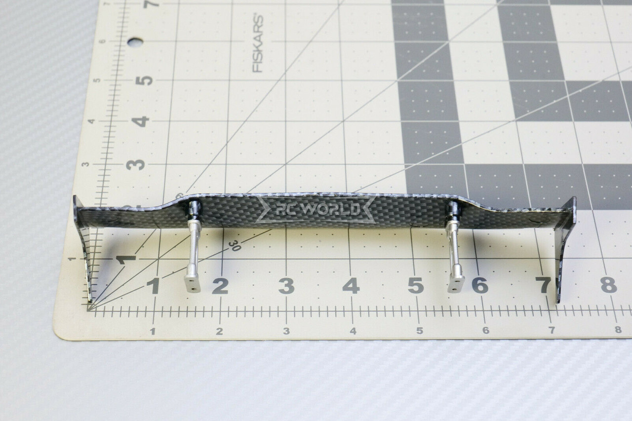 1/10 RC Car WING Spoiler SHOGUN Carbon Fiber 185mm #64