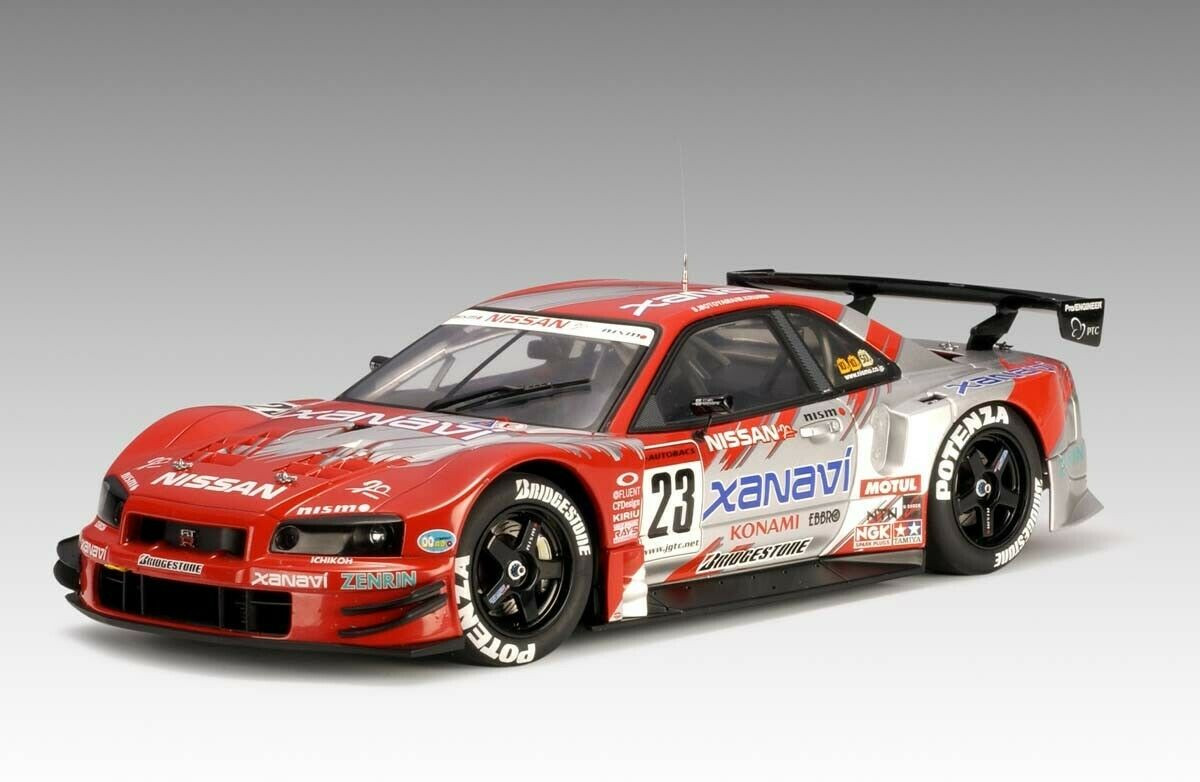 廃版 TAMIYA RC 1/10 Xanavi NISMO GT-R R34 Tamiya Xanavi NISMO GT-R (R34) Body 190mm