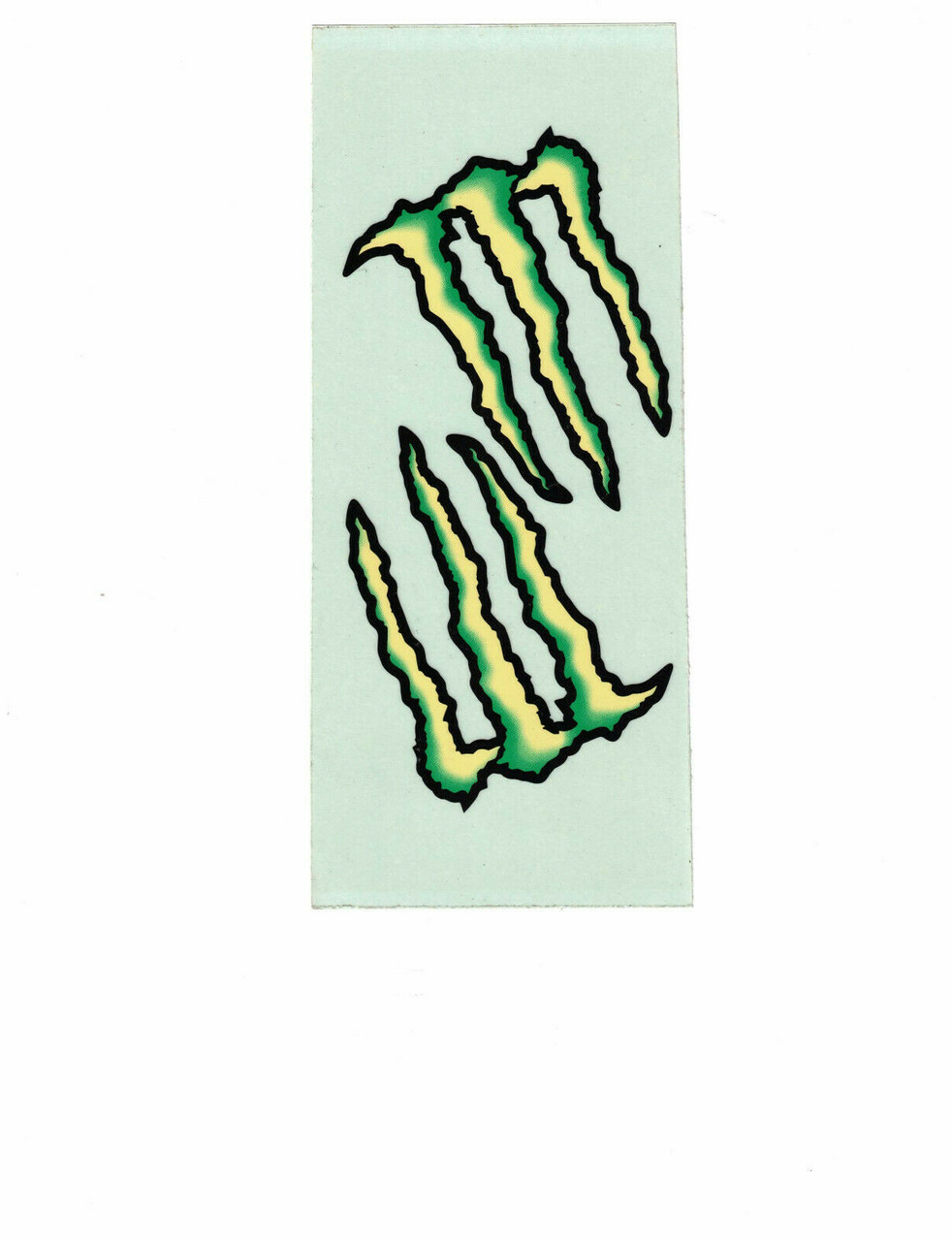 monster energy logo stencil