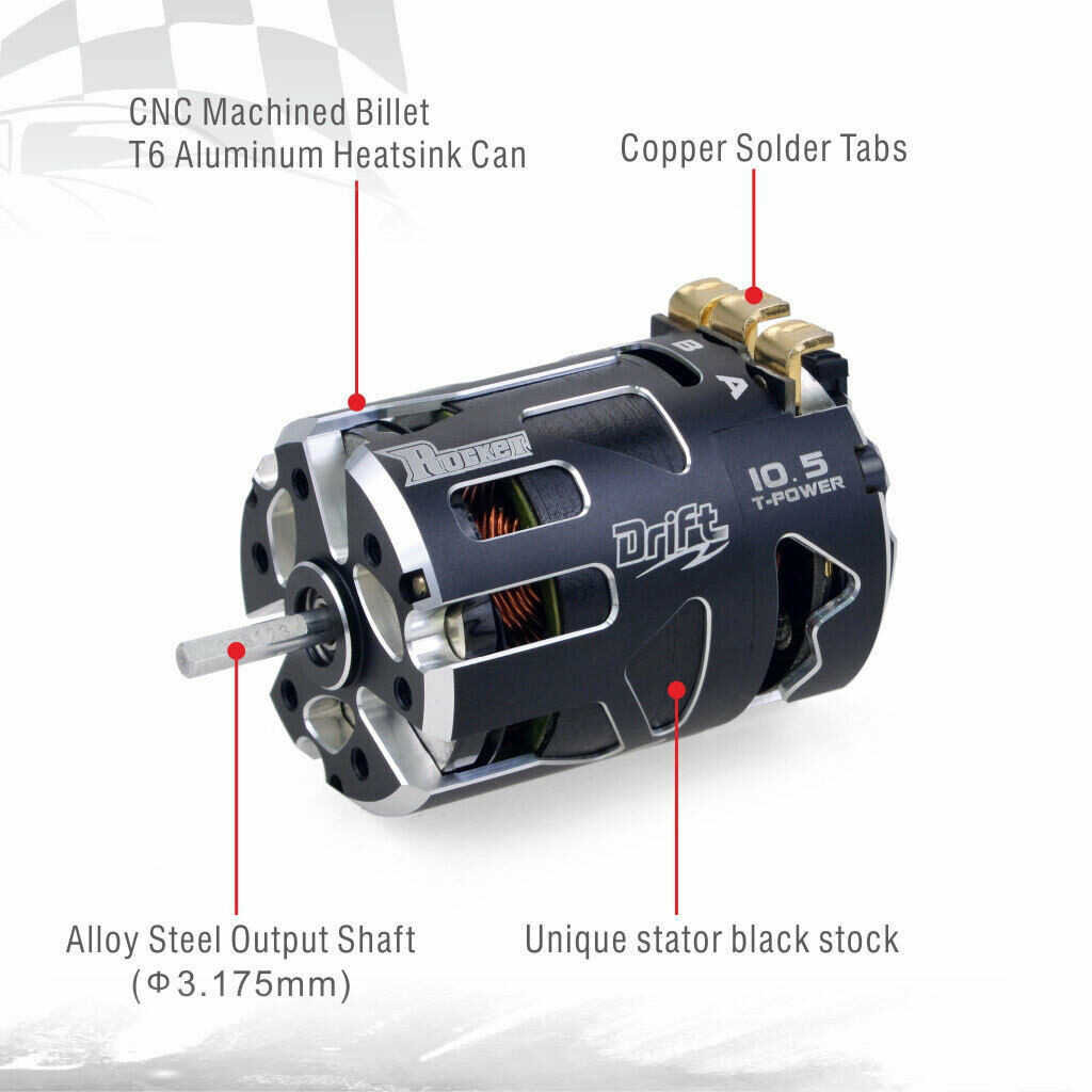 Surpass RC Brushless Sensored V5R 540 Motor + TS160A ESC V2 Combo