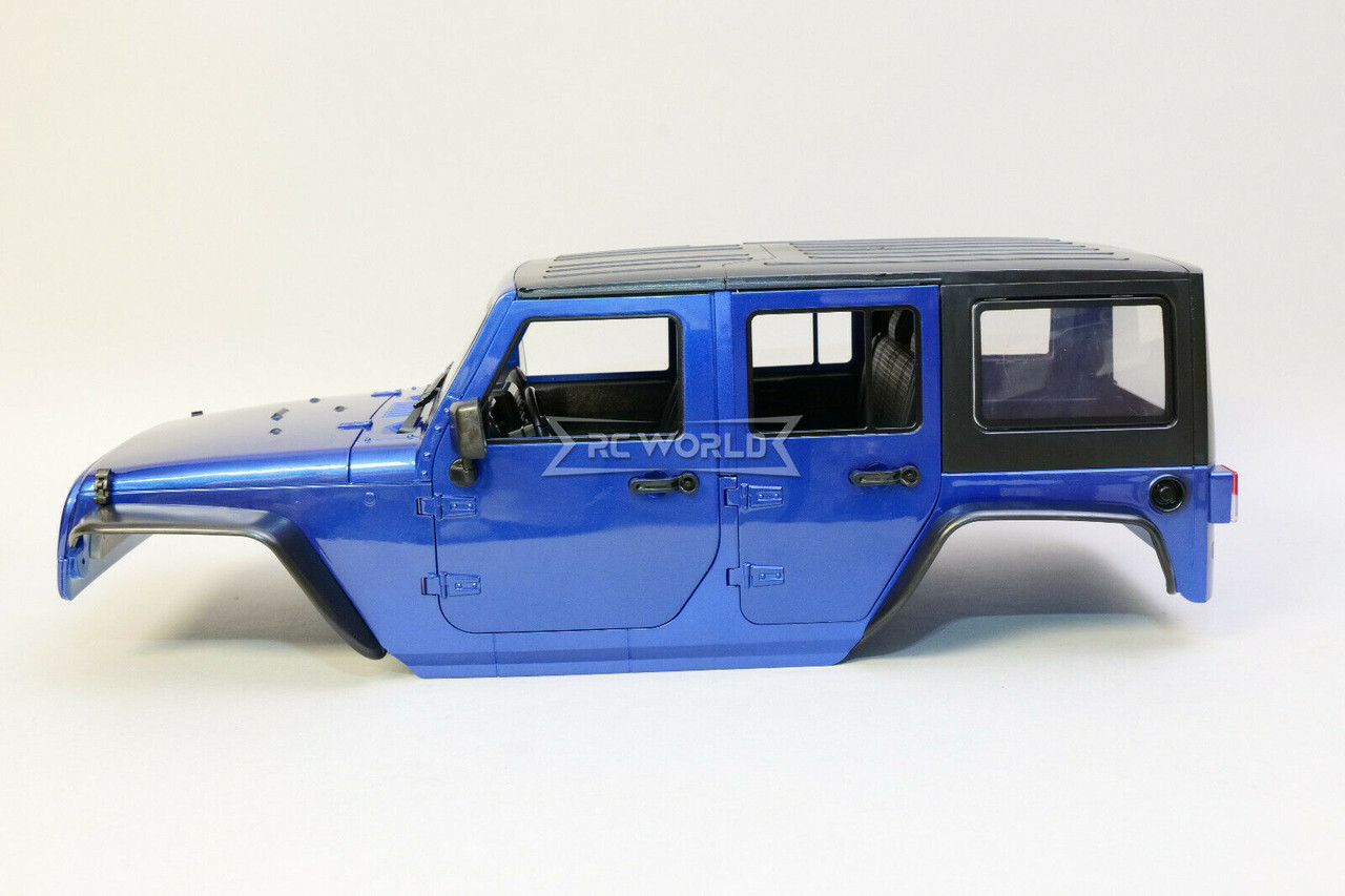 RC 1/10 JEEP WRANGLER RUBICON Unlimited Body w/ Roof Rack