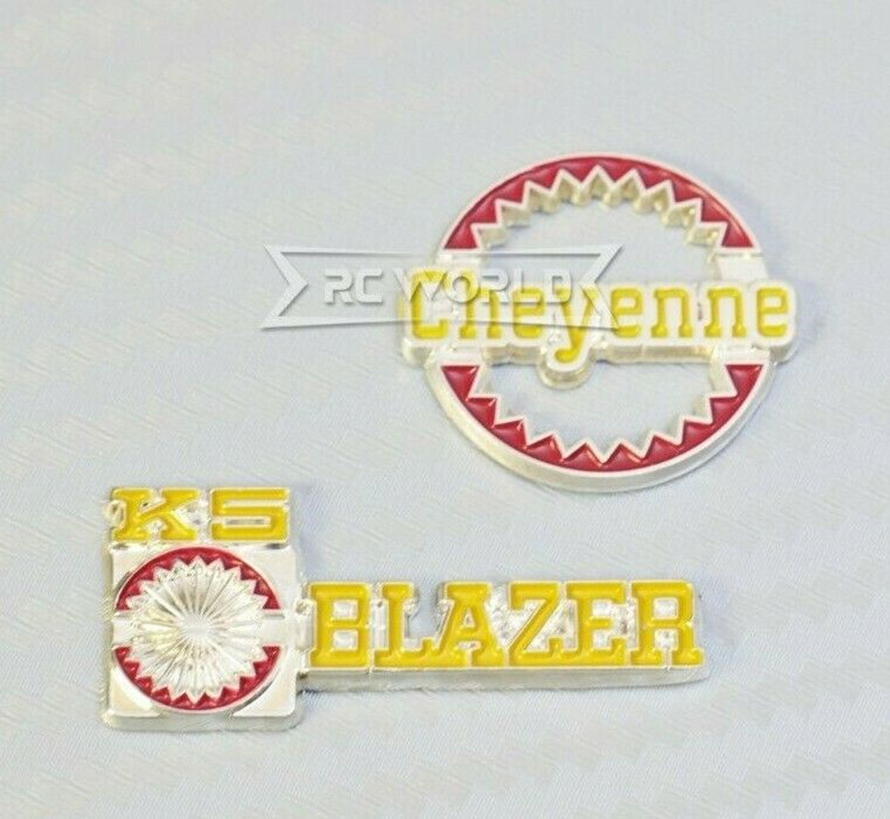 ブルームバーグ Set of 2 K5 Blazer Front Fender Emblem 3D Logo