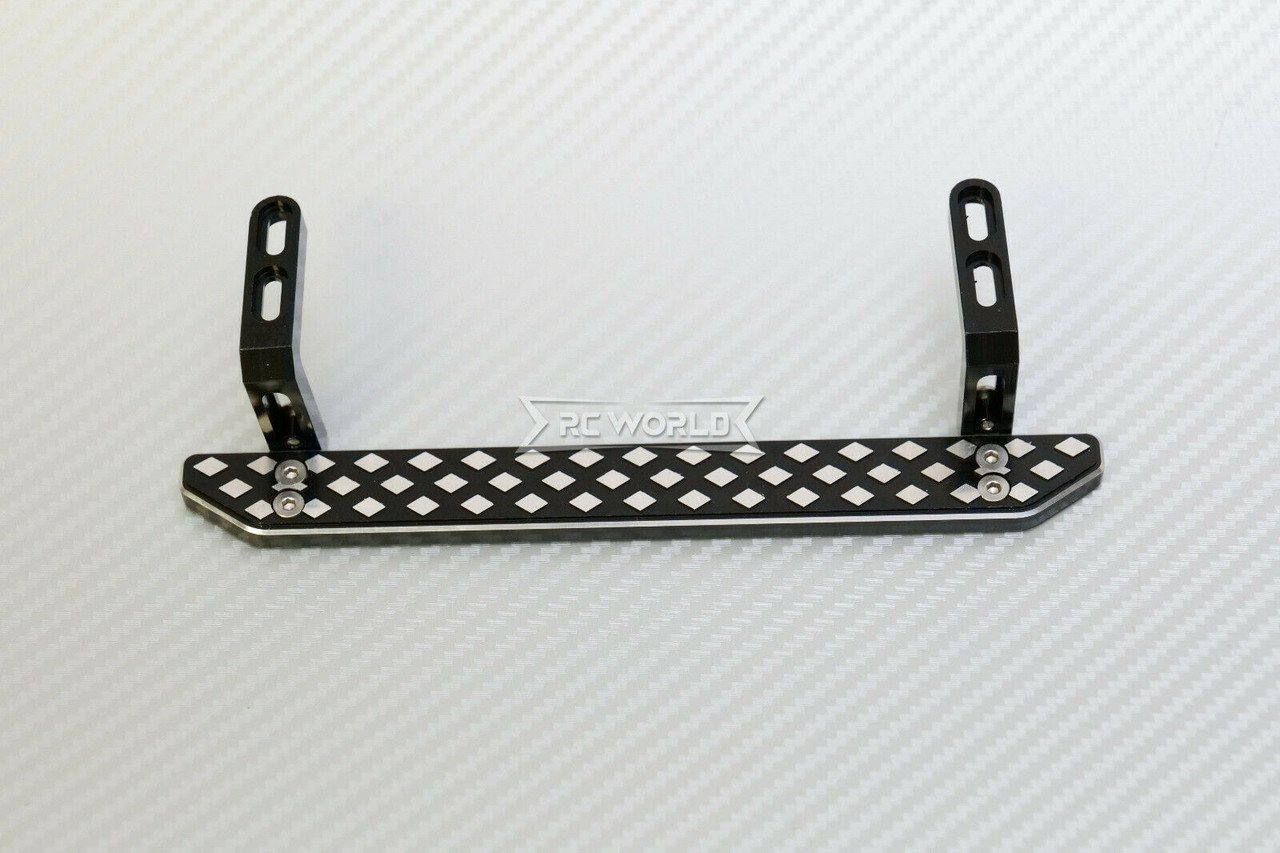 For Traxxas TRX-4 Metal SIDE STEP Board Bed Step Aluminum Diamond
