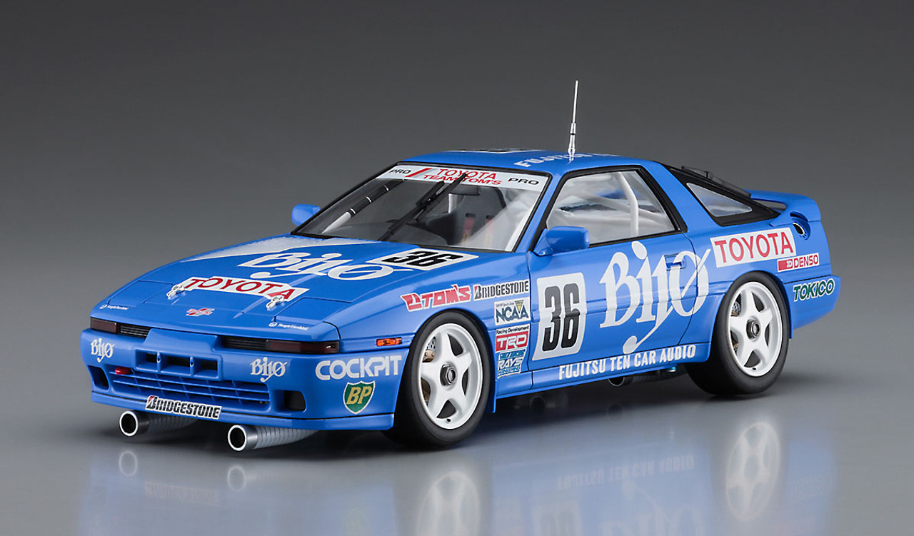 Hasegawa 1/24 Biyo Supra Turbo A70 1989 JTC Plastic Model