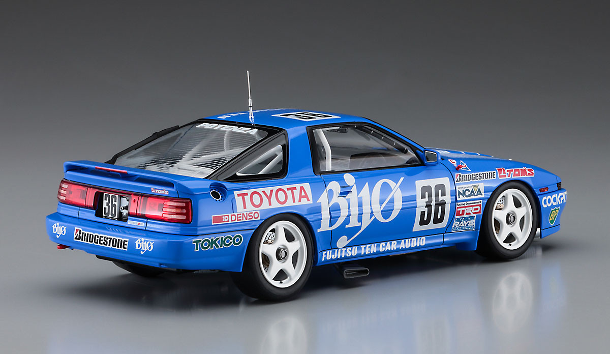 Hasegawa 1/24 Biyo Supra Turbo A70 1989 JTC Plastic Model