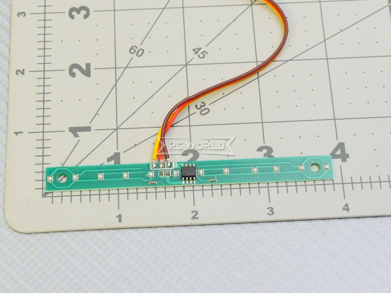 1/10 RC LED Scanner KNIGHT RIDER Effect Light Bar GREEN