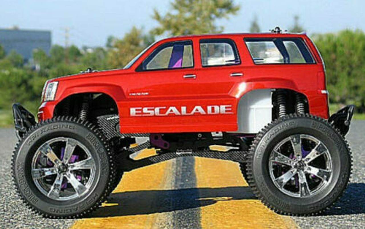 HPI 1/10 RC Car BODY Shell CADILLAC ESCALADE 200mm -CLEAR- #7490