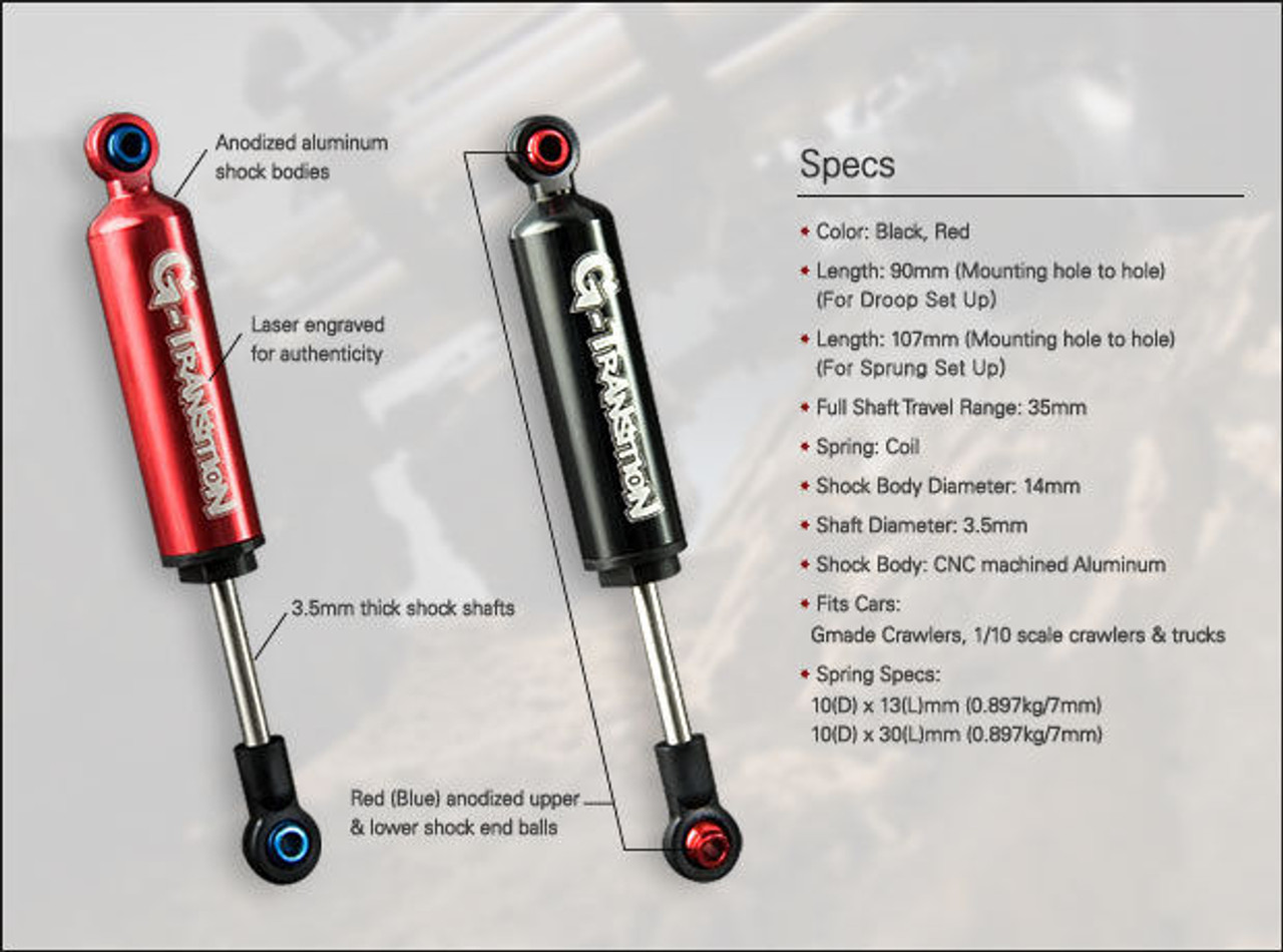 rc truck shocks