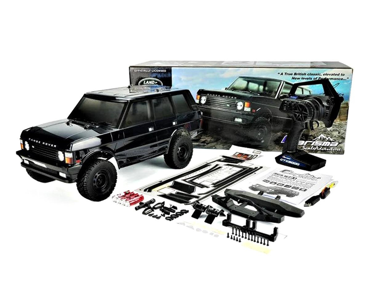 RC 1/10 Land Rover 1981 RANGE ROVER 4x4 RTR -BLACK-