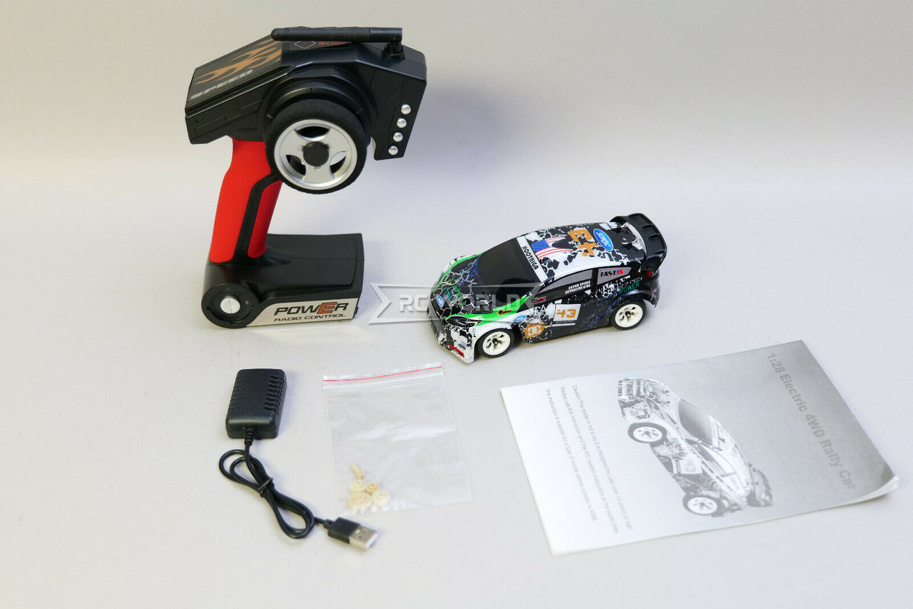 RC 1/28 Micro High Speed CAR Drift Rally WRC Pocket Rocket AWD *RTR*