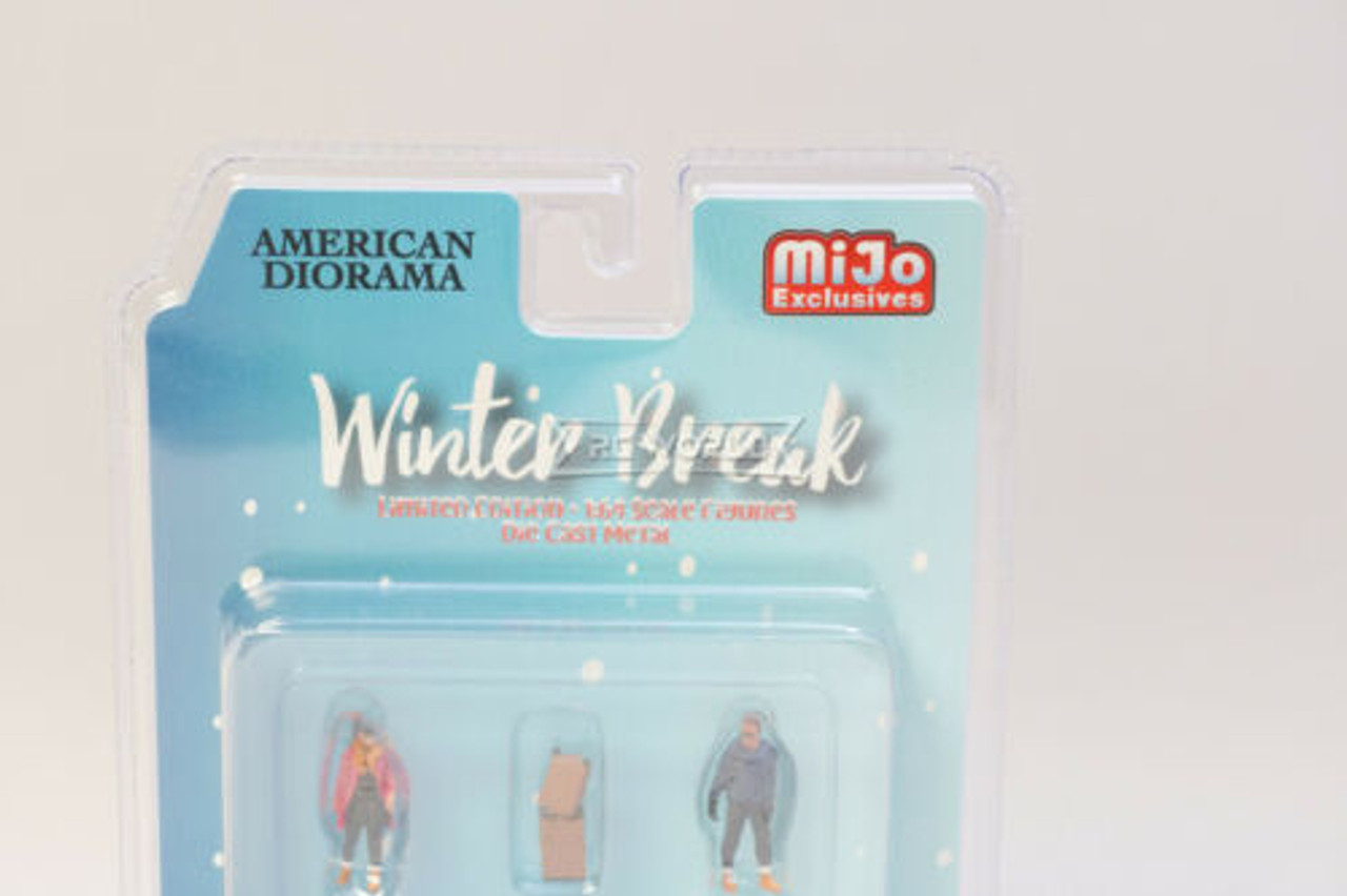 American Diorama 1/64 WINTER BREAK Die Cast FIGURES