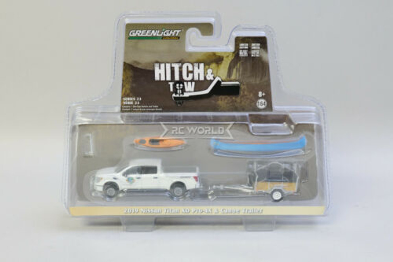 Greenlight 1/64 Hitch & Tow Series 23 – 2019 NISSAN TITAN W