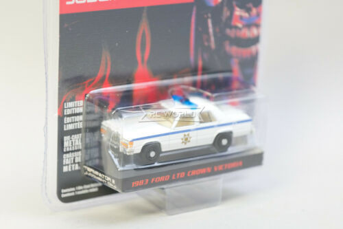 Green Light Hollywood 1/64 Die Cast 1983 FORD CROWN VIC Police Car