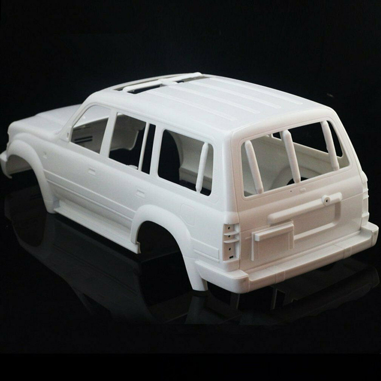 RC 1/10 Toyota LC80 Land Cruiser LX450 Hard Body 313mm -WHITE-
