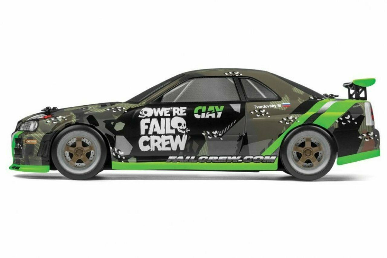 HPI 1/18 Body Shell NISSAN SKYLINE R34 GTR Fail Crew