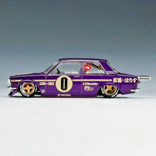 Mini GT 1/64 Die Cast DATSUN 510 Pro Street Kaido House Model Car