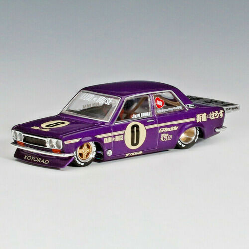 Mini GT 1/64 Die Cast DATSUN 510 Pro Street Kaido House Model Car