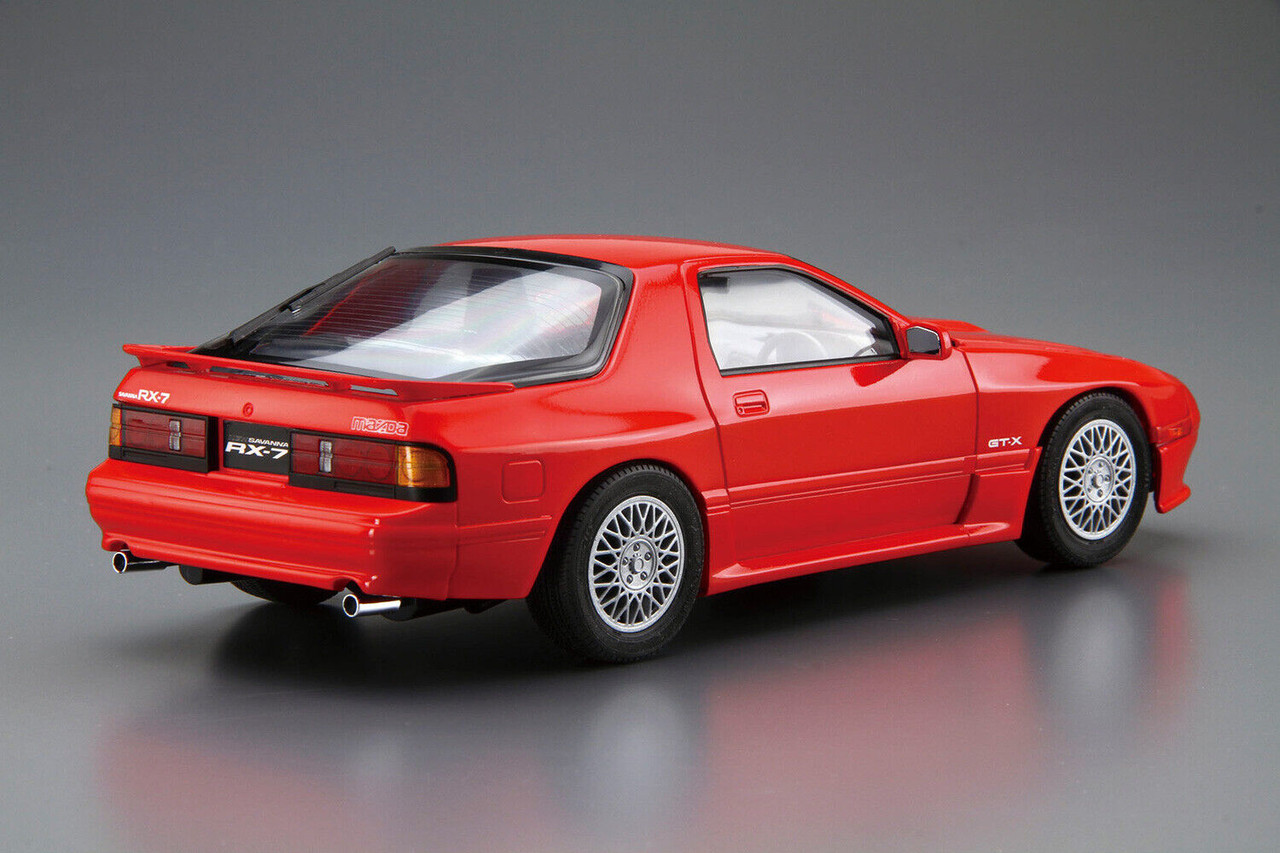 Aoshima 1/24 Mazda FC3S Savanna RX-7 '89 Plastic Model Kit