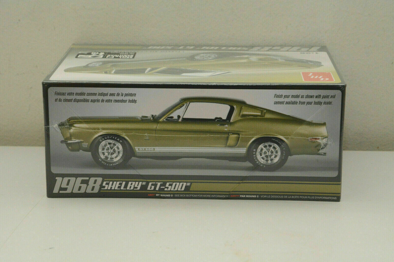 AMT Kit Maquette Shelby Mustang GT-500 échelle 1/25 – AMT634, Modèle à Assembler, Décalcomanies Incluses