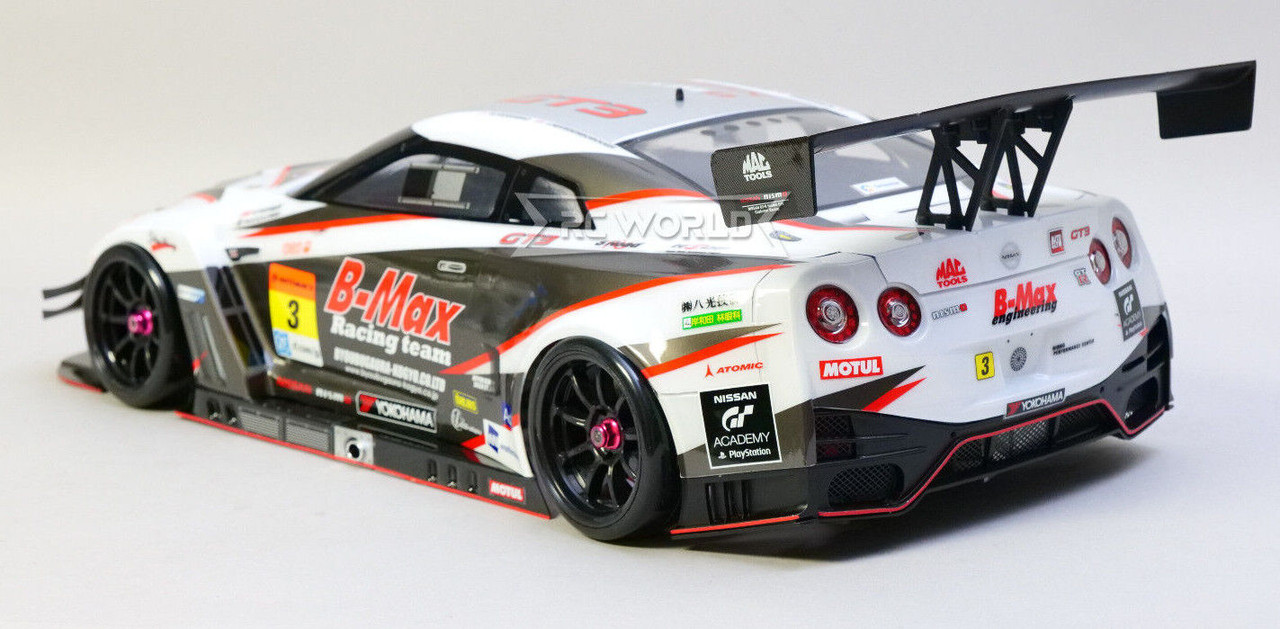 1/10 RC Car Body NISSAN GT-R NISMO GT3 B-MAX Wide 200mm *FINISHED*