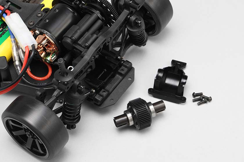 Yokomo 1/10 RC RWD Drift TOYOTA SUPRA (YD2RTR)- RED-