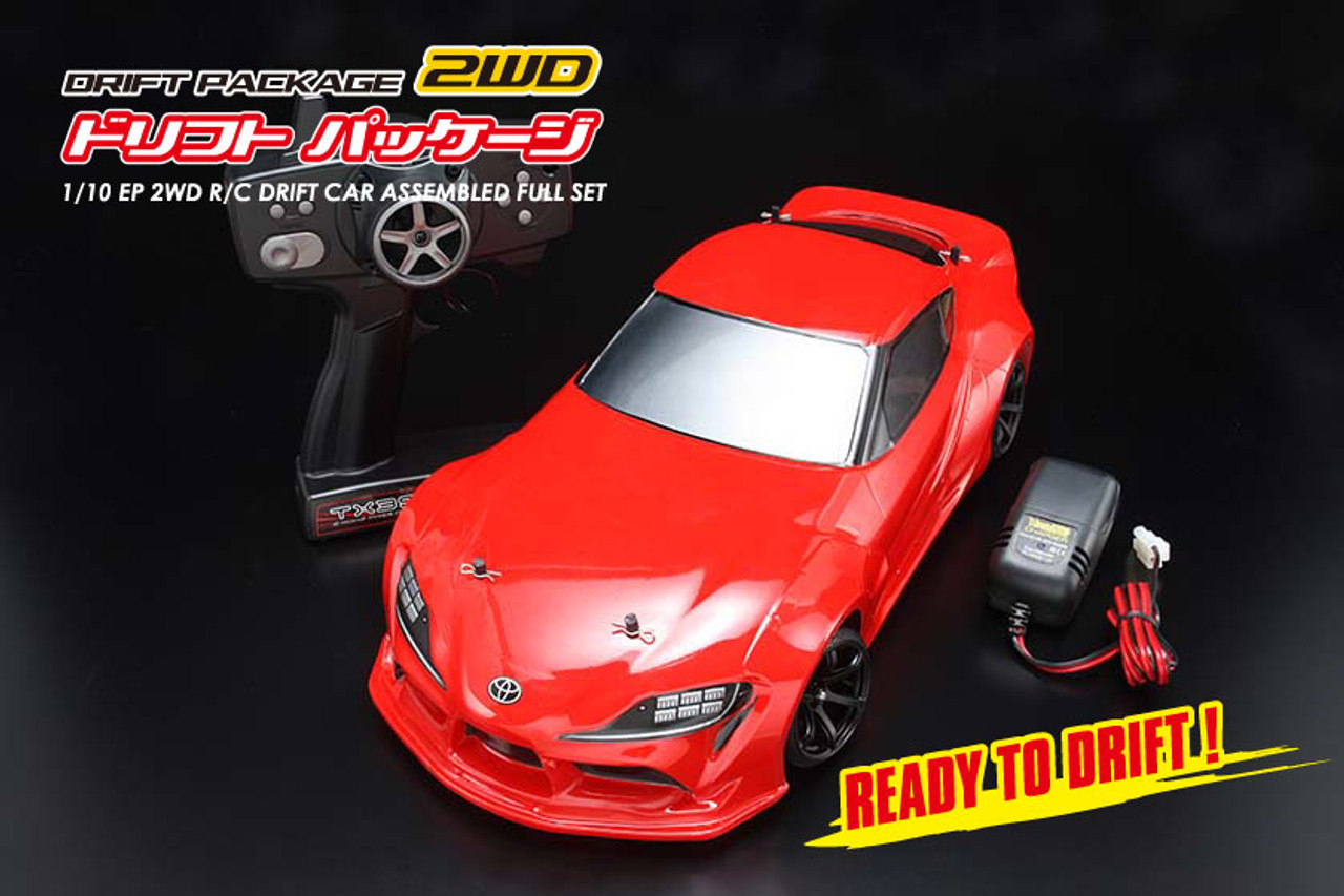 Yokomo 1/10 RC RWD Drift TOYOTA SUPRA (YD2RTR)- RED-